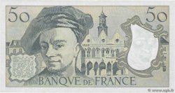 50 Francs QUENTIN DE LA TOUR Fauté FRANCE  1992 F.67.18 TTB+