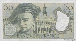 50 Francs QUENTIN DE LA TOUR FRANCE  1992 F.67.18 pr.TTB
