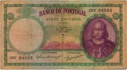 20 Escudos PORTUGAL  1948 P.153a B