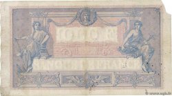 1000 Francs BLEU ET ROSE FRANCE  1921 F.36.37 G