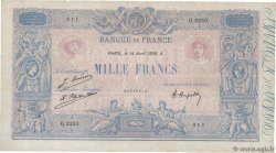 1000 Francs BLEU ET ROSE FRANKREICH  1926 F.36.42 S