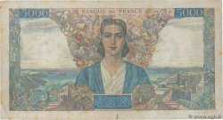 5000 Francs EMPIRE FRANÇAIS FRANCIA  1946 F.47.50 BC
