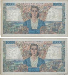 5000 Francs EMPIRE FRANÇAIS Consécutifs FRANCIA  1947 F.47.59 q.BB