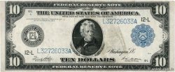 10 Dollars UNITED STATES OF AMERICA San Francisco 1914 P.360b VG