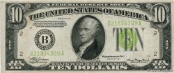 10 Dollars ÉTATS-UNIS D&nbsp;AMÉRIQUE New York 1934 P.430L