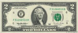 2 Dollars UNITED STATES OF AMERICA Atlanta 1995 P.497 UNC