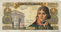 100 Nouveaux Francs BONAPARTE FRANCIA  1959 F.59.03 RC