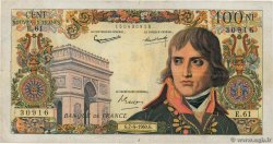 100 Nouveaux Francs BONAPARTE FRANCIA  1960 F.59.06 BC