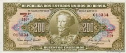 200 Cruzeiros BRÉSIL  1960 P.163