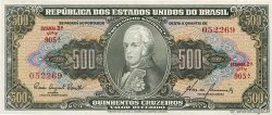 500 Cruzeiros BRÉSIL  1960 P.164d