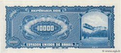10 Cruzeiros Novos sur 10000 Cruzeiros Petit numéro BRASILIEN  1966 P.189c fST