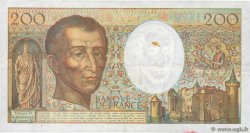 200 Francs MONTESQUIEU FRANCIA  1990 F.70.10b MB