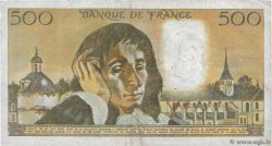 500 Francs PASCAL FRANCE  1976 F.71.15 F+