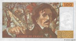 100 Francs DELACROIX modifié FRANCE  1984 F.69.08a SPL
