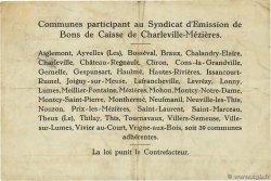 5 Francs FRANCE régionalisme et divers Charleville-Mezieres 1916 JP.08-085 TTB