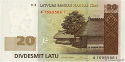 20 Latu LETTONIE  2009 P.55b