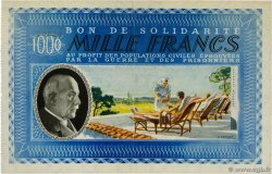 1000 Francs BON DE SOLIDARITE FRANCE régionalisme et divers 1941 KL.12