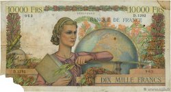 10000 Francs GÉNIE FRANÇAIS FRANCE  1951 F.50.48