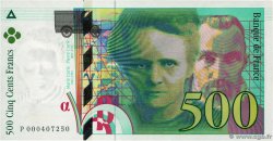 500 Francs PIERRE ET MARIE CURIE FRANCIA  1994 F.76.01