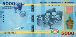 5000 Francs BURUNDI  2015 P.53