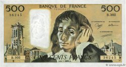 500 Francs PASCAL FRANCE  1989 F.71.42 AU-