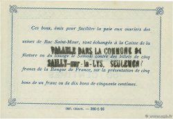 50 Centimes FRANCE regionalismo e varie Bac Saint-Maur 1914 JP.62-0050 AU