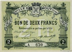 2 Francs FRANCE regionalismo e varie Mouy 1916 JP.60-054