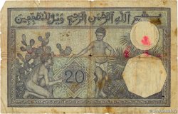 20 Francs ALGERIA  1927 P.078b B