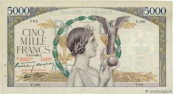 5000 Francs VICTOIRE Impression à plat FRANCE  1939 F.46.05 TB+