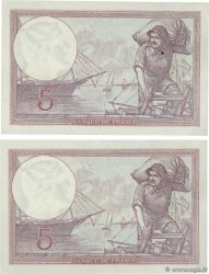 5 Francs FEMME CASQUÉE Lot FRANCE  1933 F.03.17 AU-