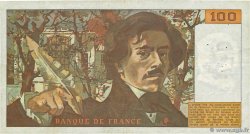 100 Francs DELACROIX FRANCIA  1978 F.68.03 q.BB