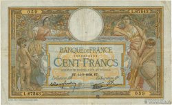100 Francs LUC OLIVIER MERSON type modifié FRANCE  1939 F.25.49