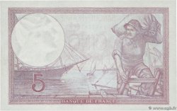 5 Francs FEMME CASQUÉE modifié FRANCE  1939 F.04.03 AU+