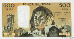 500 Francs PASCAL FRANCE  1992 F.71.49