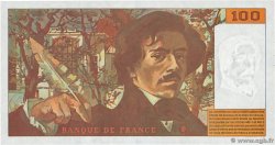 100 Francs DELACROIX 442-1 & 442-2 FRANCIA  1994 F.69ter.01b FDC