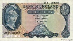 5 Pounds ENGLAND  1961 P.372a AU