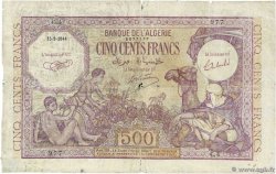 500 Francs ALGÉRIE  1944 P.095 B