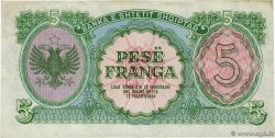 5 Franga ALBANIEN  1945 P.15 fST+