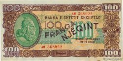 100 Franga ALBANIE  1945 P.17 pr.NEUF