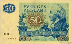 50 Kronor SUÈDE  1981 P.53c TTB
