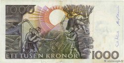 1000 Kronor SUÈDE  1989 P.60a TB
