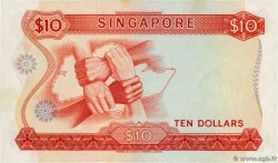 10 Dollars SINGAPORE  1970 P.03b XF