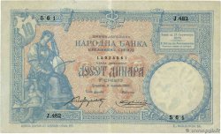 10 Dinara SERBIE  1893 P.10a TTB