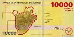 10000 Francs BURUNDI  2018 P.54 UNC