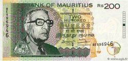 200 Rupees MAURITIUS  1998 P.45