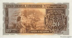 20 Escudos SAO TOME E PRINCIPE  1958 P.036a UNC