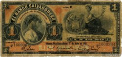 1 Peso EL SALVADOR  1918 PS.202c
