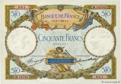 50 Francs LUC OLIVIER MERSON type modifié FRANCIA  1934 F.16.05