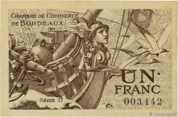1 Franc FRANCE régionalisme et divers Bordeaux 1921 JP.030.30 pr.SPL