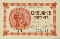 50 Centimes FRANCE régionalisme et divers Paris 1920 JP.097.10 pr.NEUF